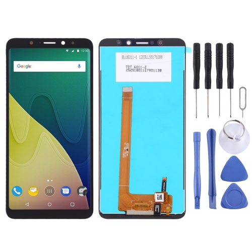 

LCD Screen and Digitizer Full Assembly for Wiko View XL(Black)
