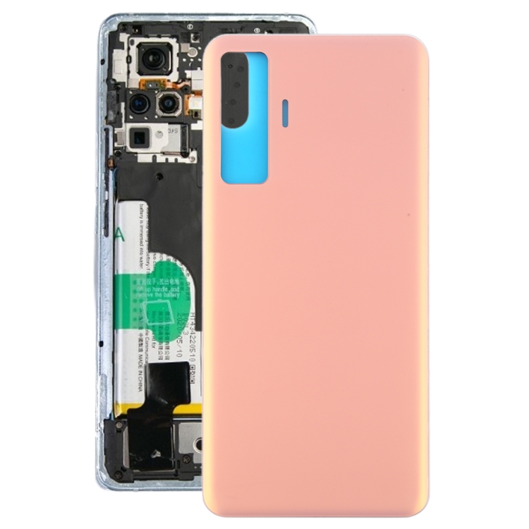 For Vivo X50 Battery Back Cover (Pink)