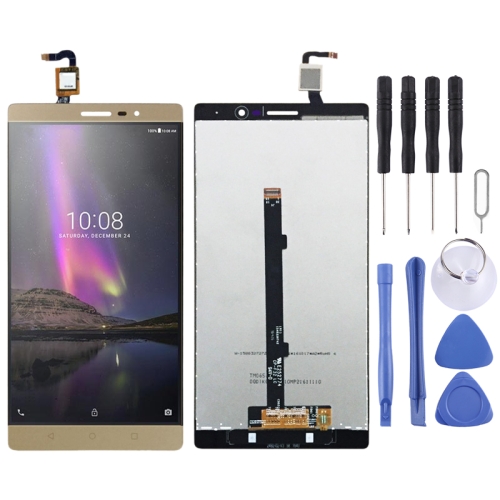 

LCD Screen and Digitizer Full Assembly for Lenovo Phab2 PB2-650 PB2-650N PB2-650M PB2-650Y(Gold)