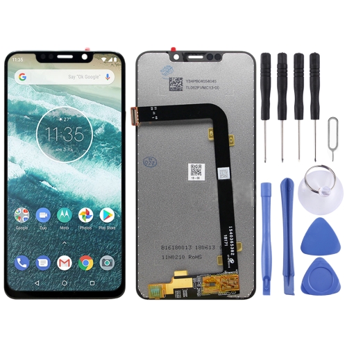 P30 Note Color : Black datao Replacement of Accessories LCD Screen and Digitizer Full Assembly for Motorola One Power Accessory 