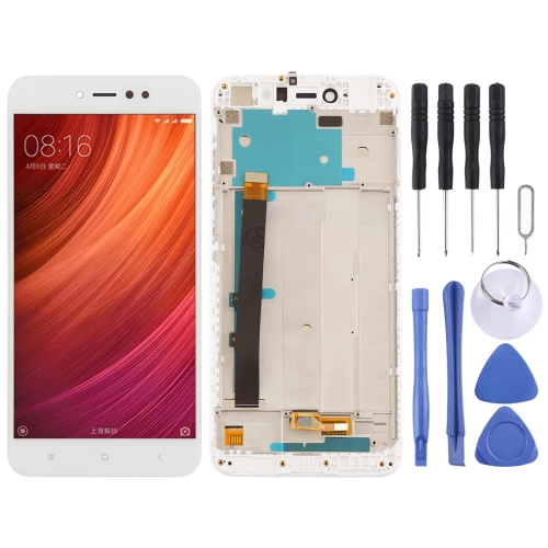 

TFT LCD Screen for Xiaomi Redmi Note 5A Prime / Remdi Y1 Digitizer Full Assembly with Frame(White)