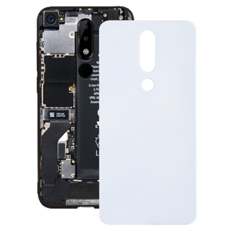 

Back Cover for Nokia 5.1 Plus (X5)(White)
