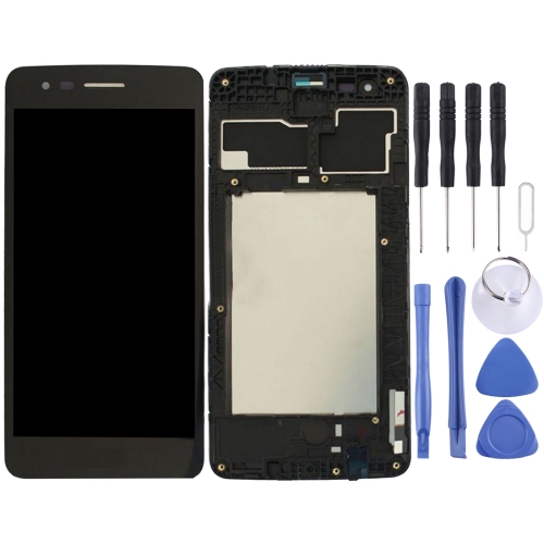 

TFT LCD Screen for LG K8 2017 US215 M210 M200N with Digitizer Full Assembly with Frame (Black)