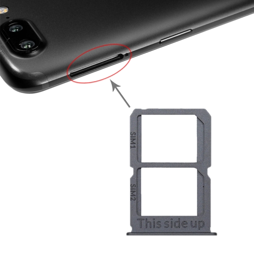 

SIM Card Tray + SIM Card Tray for OnePlus 5T A5010(Grey)