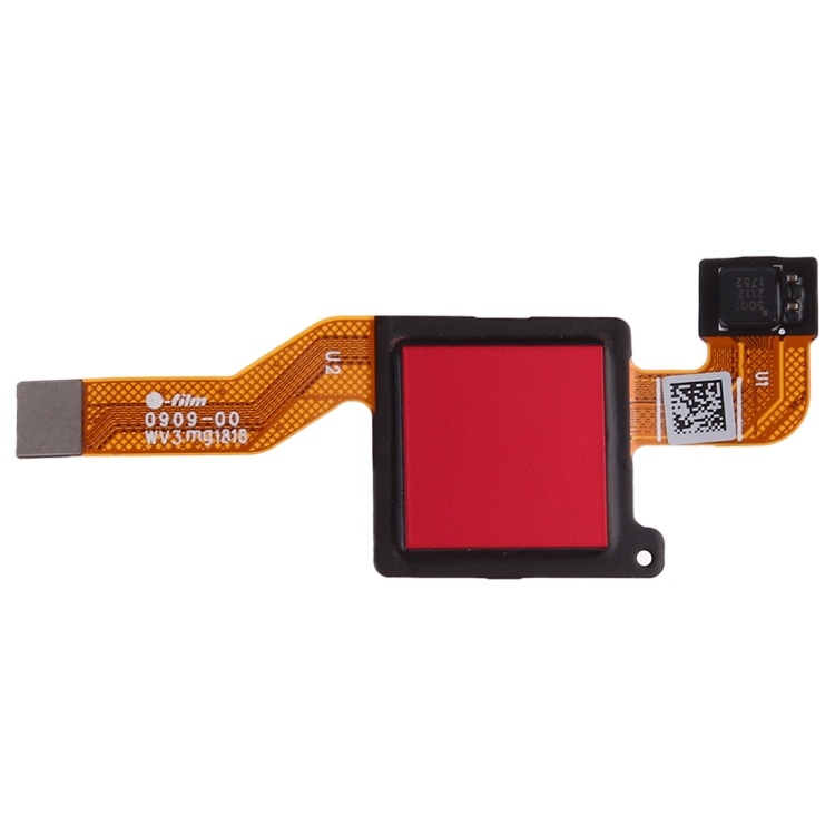 SPAREWARE® Fingerprint Sensor Flex Fingerprint Sacanner Sensor For Mi Redmi Note 5 Pro -Red