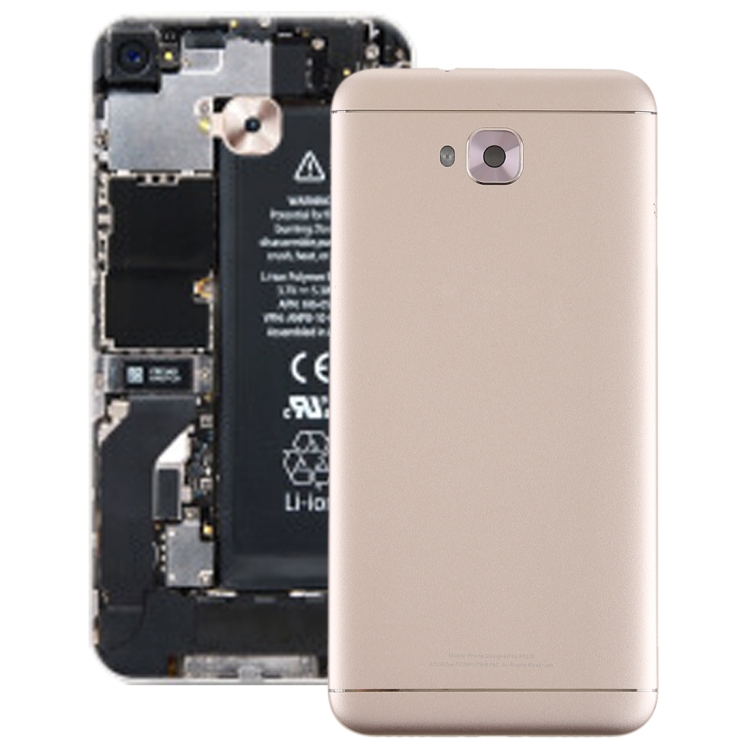Asus ZenFone Selfie ZD553KL（ゴールド）用サイドキーとカメラ
