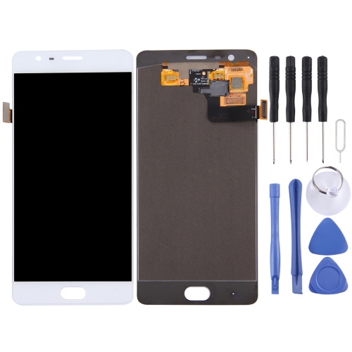 

For OnePlus 3 (A3000 Version) with Digitizer Full Assembly OEM LCD Screen (White)