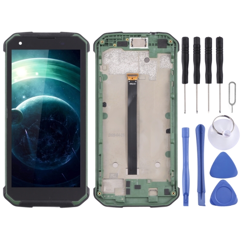 

LCD Screen and Digitizer Full Assembly for Blackview BV9500 Pro(Green)