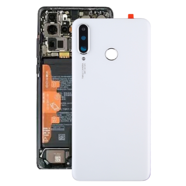 

Original Battery Back Cover with Camera Lens for Huawei P30 Lite (48MP)(White)
