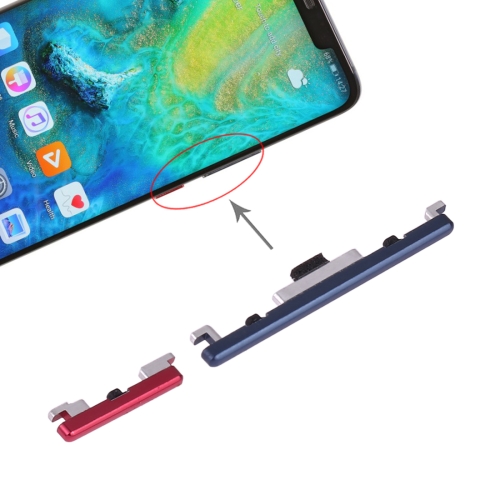For Huawei Mate 20 Pro Power Button and Volume Control Button (Blue) for xiaomi poco f5 volume button flex cable