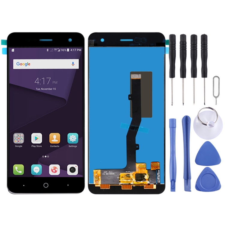 

OEM LCD Screen for ZTE Blade V8 Mini with Digitizer Full Assembly (Black)