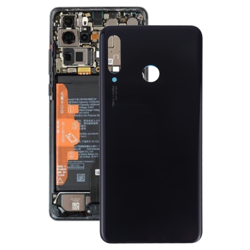 Battery Back Cover for Huawei P30 Lite (24MP)(Black) for xiaomi redmi 12 4g original battery back cover blue