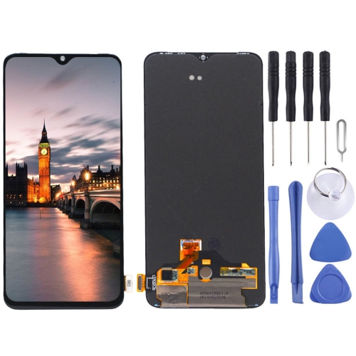 

For OnePlus 7 Original AMOLED Material LCD Screen and Digitizer Full Assembly (Black)