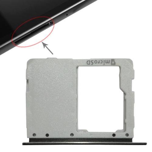 

For Galaxy Tab S3 9.7 / T820 (WiFi Version) Micro SD Card Tray (Black)