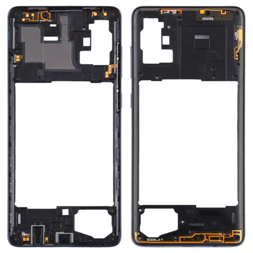 

For Samsung Galaxy A71 Middle Frame Bezel Plate (Black)