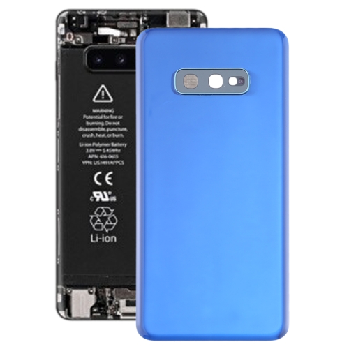 

For Galaxy S10e Battery Back Cover with Camera Lens (Blue)