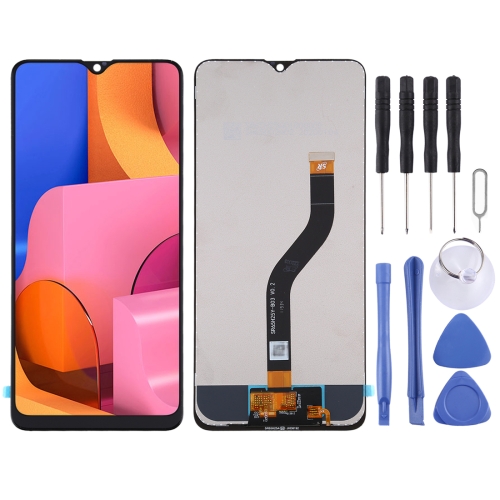

Original IPS Material LCD Screen and Digitizer Full Assembly for Galaxy A20s