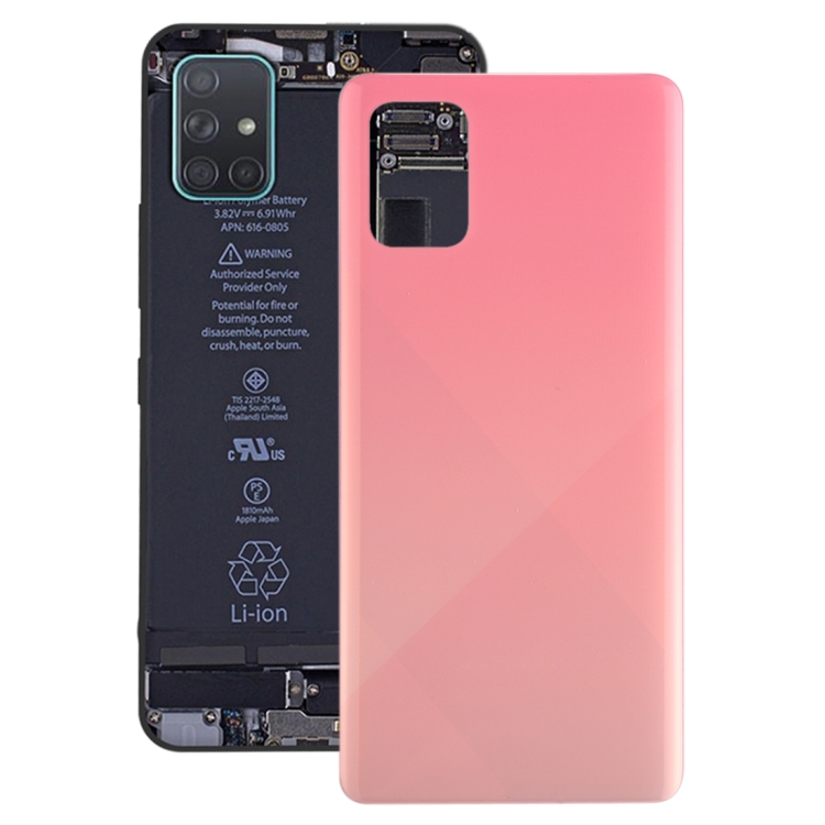 

Original Battery Back Cover for Galaxy A71(Pink)