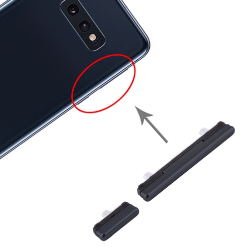 

For Samsung Galaxy S10e Power Button and Volume Control Button(Black)