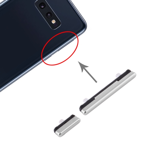 For Samsung Galaxy S10e Power Button and Volume Control Button(Silver) for vivo x100 pro oem power button