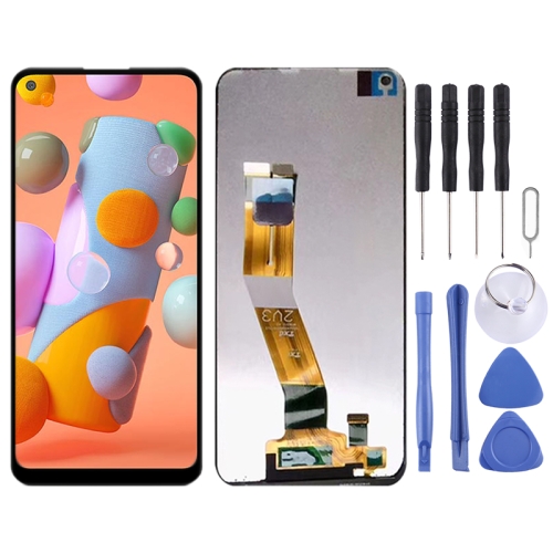 Original Super AMOLED LCD Screen for Samsung Galaxy A11 with Digitizer Full Assembly for insta360 x3 puluz metal protective cage rig housing frame with expand cold shoe base