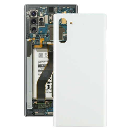 

For Samsung Galaxy Note10 Battery Back Cover (White)