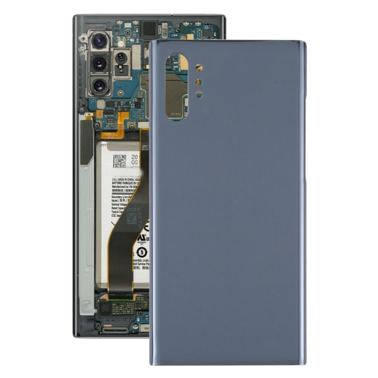 

For Samsung Galaxy Note10+ Battery Back Cover (Black)