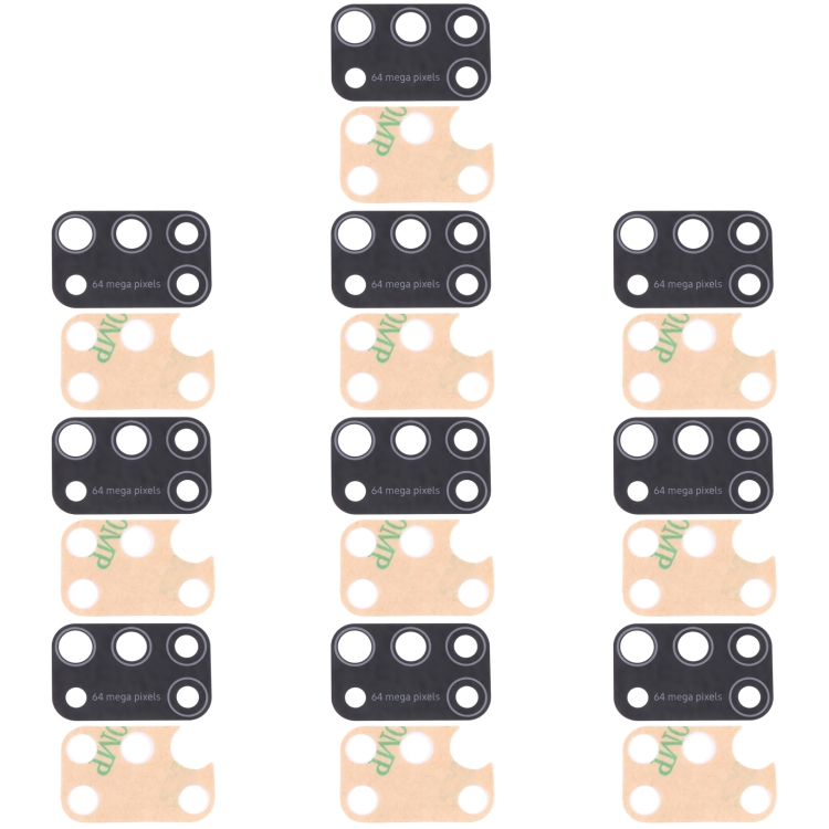 

10 PCS Back Camera Lens for Samsung Galaxy M31s SM-M317