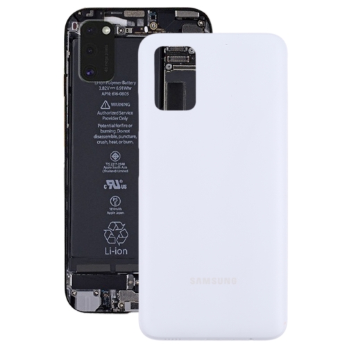 

For Samsung Galaxy A03s SM-A037 Battery Back Cover (White)