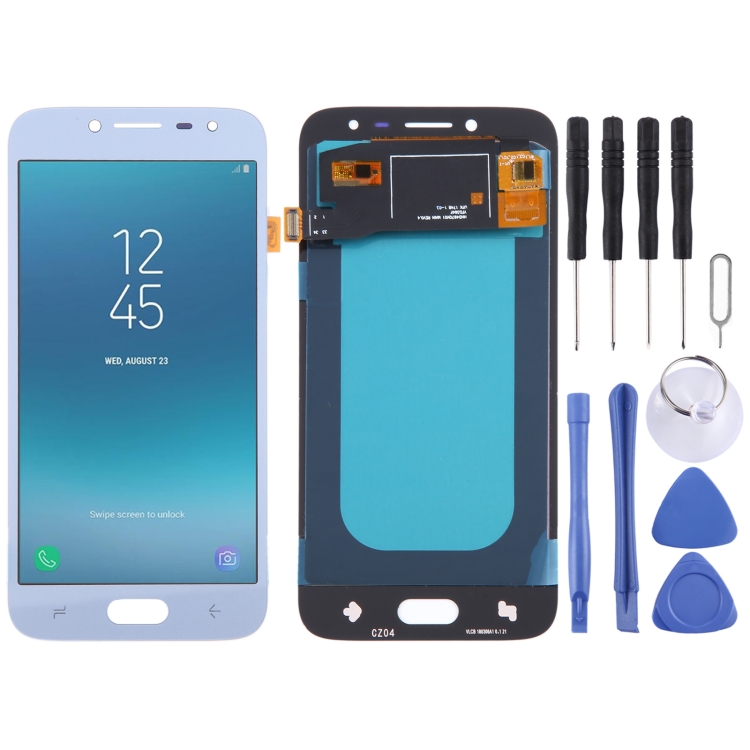 

OLED Material LCD Screen and Digitizer Full Assembly for Samsung Galaxy J2 Pro 2018 SM-J250(Blue)