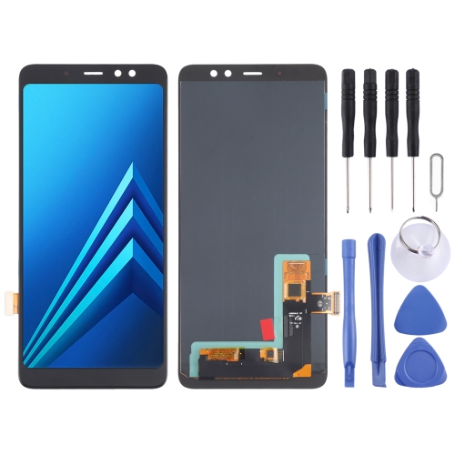 

OLED Material LCD Screen and Digitizer Full Assembly for Samsung Galaxy A8+ (2018) SM-A730