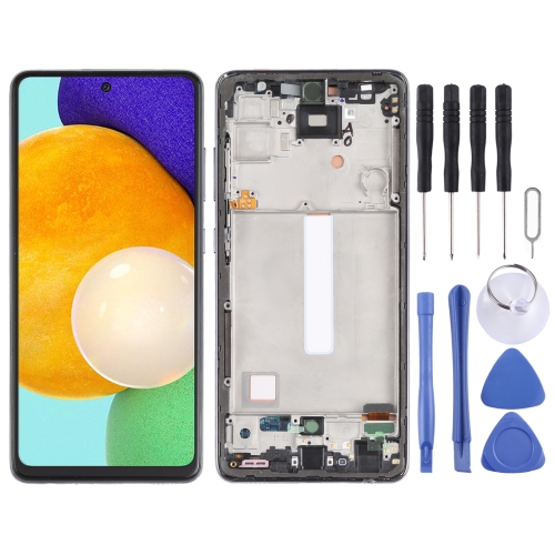 

incell Material LCD Screen and Digitizer Full Assembly with Frame (Not Supporting Fingerprint Identification) for Samsung Galaxy A52 5G SM-A526