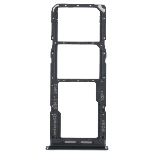 

For Samsung Galaxy M32 SM-M325 SIM Card Tray + SIM Card Tray + Micro SD Card Tray (Black)