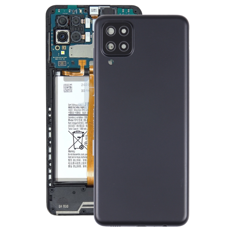 

Battery Back Cover for Samsung Galaxy A12 SM-A125F(Black)