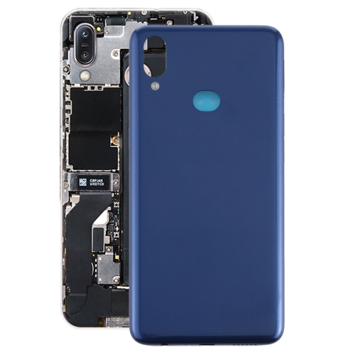 

For Galaxy A10s Battery Back Cover with Side Keys (Blue)