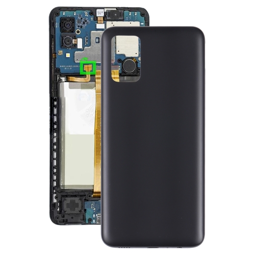

For Samsung Galaxy A03S SM-A037F Battery Back Cover (Black)