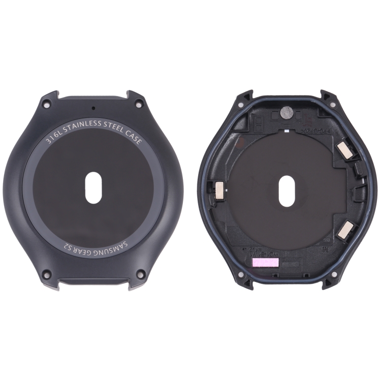 

Rear Housing Cover with Glass Lens For Samsung Gear S2 SM-R720 (Black)