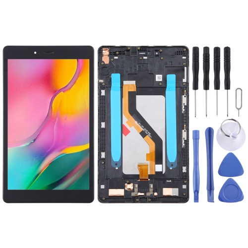 

For Samsung Galaxy Tab A 8.0 2019 SM-T295 LTE Edition Original LCD Screen Digitizer Full Assembly with Frame (Black)