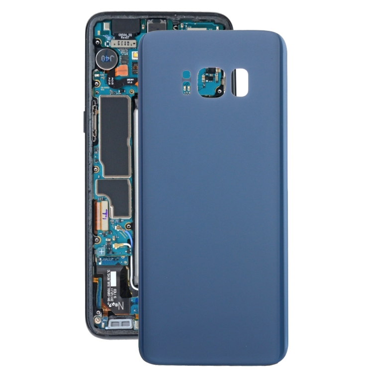 

For Galaxy S8 Original Battery Back Cover (Coral Blue)