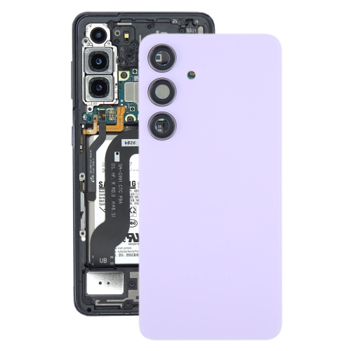 

For Samsung Galaxy S24 SM-S921B OEM Battery Back Cover with Camera Lens Cover(Light Purple)
