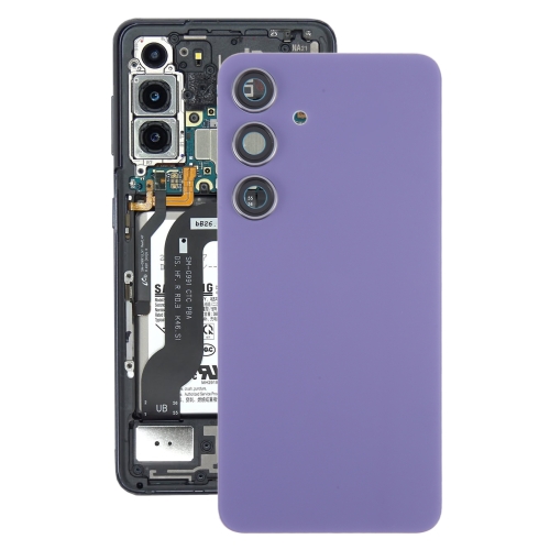 

For Samsung Galaxy S24 SM-S921B OEM Battery Back Cover with Camera Lens Cover(Purple)
