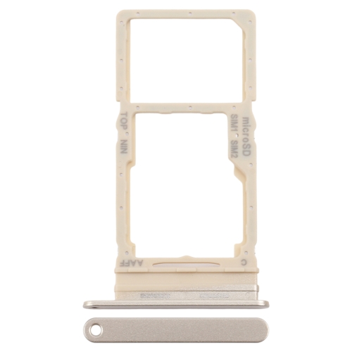 

For Samsung Galaxy A16 5G SM-A166B Original SIM Card Tray + SIM Card Tray / Micro SD Card Tray (Gold)