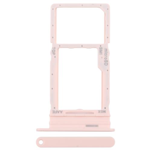 

For Samsung Galaxy A16 SM-A165F Original SIM Card Tray + Micro SD Card Tray (Pink)