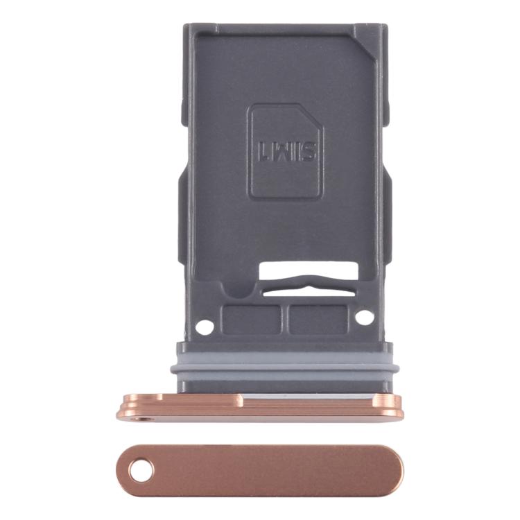 

For Samsung Galaxy S24 SM-S921B Original SIM Card Tray (Orange)