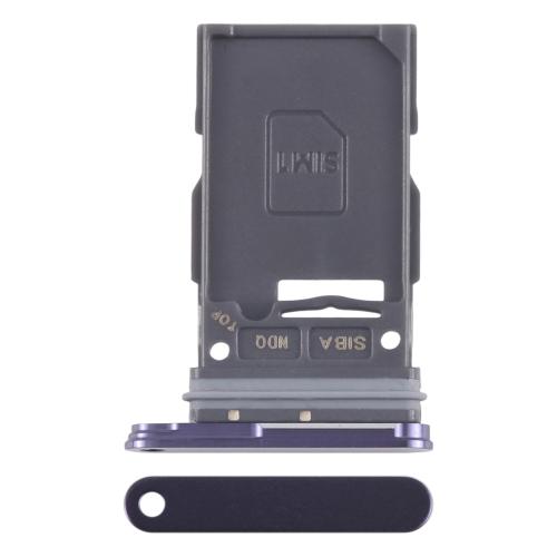 

For Samsung Galaxy S24 SM-S921B Original SIM Card Tray (Purple)