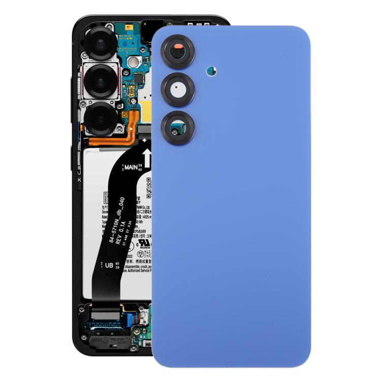 

For Samsung Galaxy S25 SM-S931 OEM Battery Back Cover with Camera Lens Cover(Sea Blue)