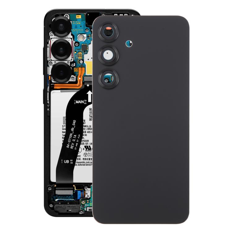 

For Samsung Galaxy S25 SM-S931 OEM Battery Back Cover with Camera Lens Cover(Black)