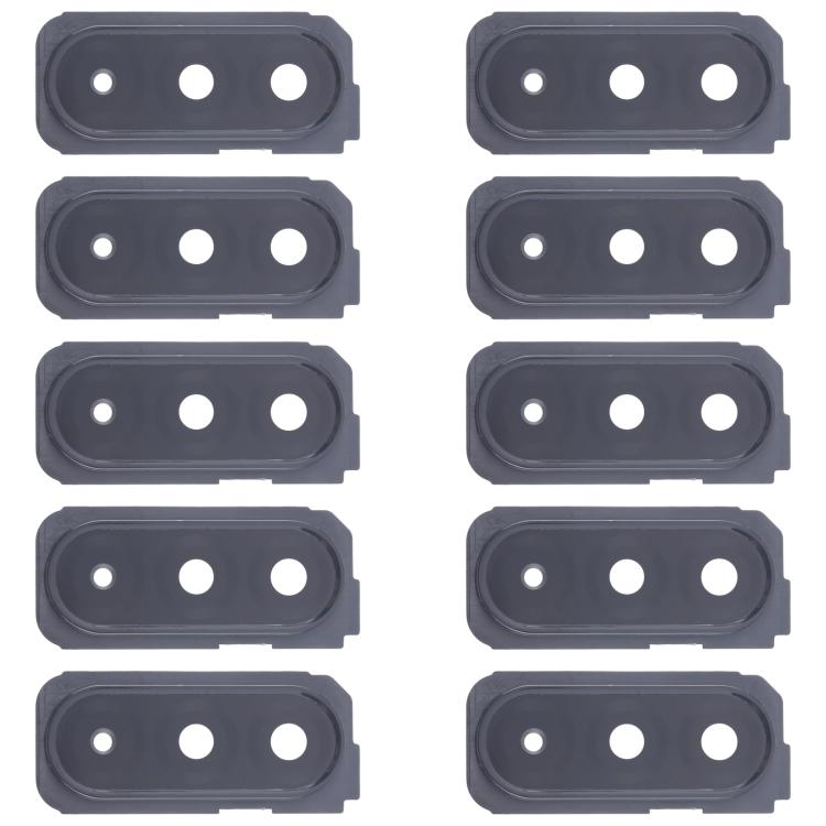 

For Samsung Galaxy A26 SM-A266B 10pcs Rear Camera Lens Cover (Black)