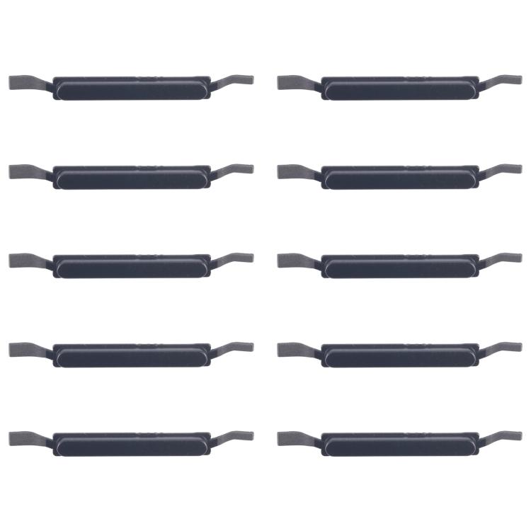 

For Samsung Galaxy A06 5G SM-A066B 10pcs Volume Control Button (Black)