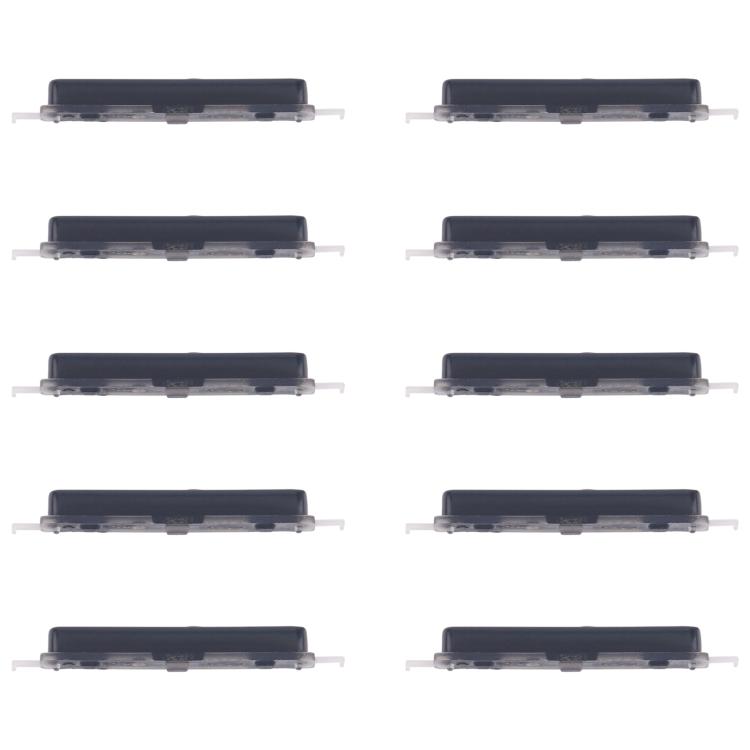 

For Samsung Galaxy A14 5G SM-A146B 10pcs Volume Control Button (Black)